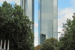 Deutsche Bank Frankfurt: Dämmung sämtlicher TGA GewerkeVolumen ca. 1,6 Mio; Quelle: Wikipedia